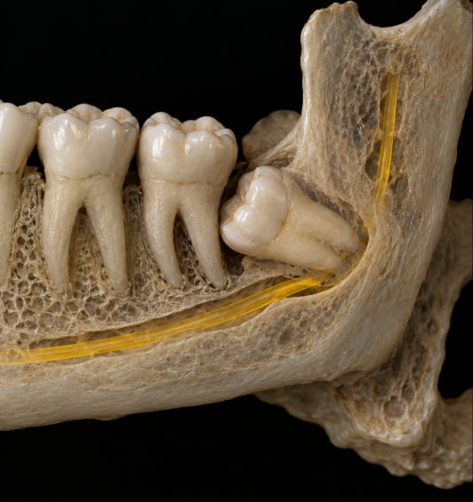 Terceiro molar próximo ao canal mandibular: quando a tomografia realmente muda a conduta